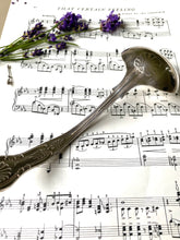 Load image into Gallery viewer, vintage silver plated ladle in the kings pattern
