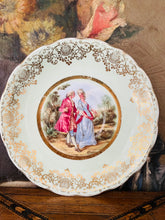 Load image into Gallery viewer, Imperial China vintage teacup and saucer set with 22k gold detailing
