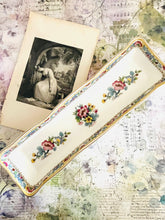 Load image into Gallery viewer, Coalport Ming Rose rectangular trinket dish
