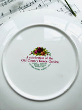 Load image into Gallery viewer, Royal Albert collectors plate ‘A celebration of the old country roses garden’
