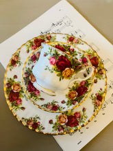 Load image into Gallery viewer, Royal Albert teacup saucer and salad plate
