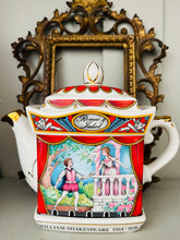 Load image into Gallery viewer, Sadler vintage teapot featuring Shakespeares Romeo and Juliet
