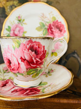 Load image into Gallery viewer, Rare Royal Albert ‘American Beauty’ teacup trio
