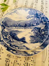 Load image into Gallery viewer, Alfred Meakin antique blue and white teacup trio
