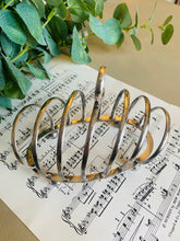 Load image into Gallery viewer, Original vintage silver plated toast rack
