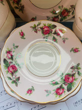 Load image into Gallery viewer, Pretty Vintage Colclough china pale pink teacup trio
