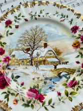 Load image into Gallery viewer, Royal Albert collectors plate ‘Four Seasons Winter’
