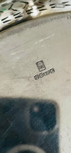 Load image into Gallery viewer, Beautiful antique silver plated engraved decorative serving dish
