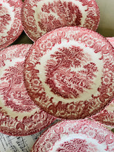 Load image into Gallery viewer, Set of 6 vintage ironstone plates 20cm
