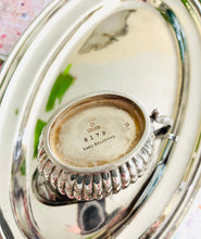 Load image into Gallery viewer, Vintage English silver plated creamer and sugar bowl
