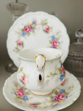 Load image into Gallery viewer, Rare Royal Albert teacup trio ‘Colleen’ Victoria teacup shape
