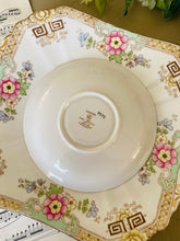 Load image into Gallery viewer, Antique Teacup Quad (cake plate, tea plate, saucer and teacup)
