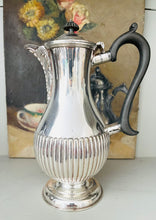 Load image into Gallery viewer, Original 1930s silver plated English coffee pot/hot water jug
