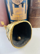 Load image into Gallery viewer, Original vintage brass handbell ‘crinoline lady’ 11cm high
