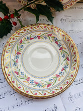 Load image into Gallery viewer, Spode china The Cabinet Collection teacup trio ‘Sheraton Pattern’ 6 available
