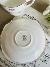 Load image into Gallery viewer, Royal Adderley vintage teacup trio ditsy rose
