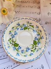 Load image into Gallery viewer, Shelley china coffee cup and saucer ‘harebell’
