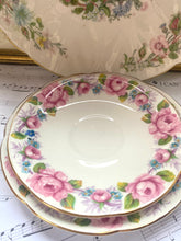 Load image into Gallery viewer, Royal Stuart Spencer Stevenson vintage teacup trio
