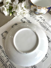 Load image into Gallery viewer, English antique hand painted teacup and saucer set dating 1860-1890
