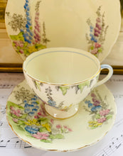 Load image into Gallery viewer, Foley china vintage 1950s teacup trio
