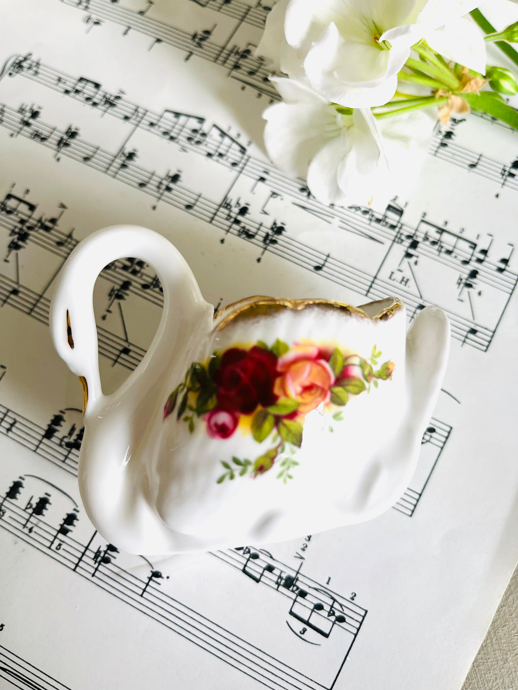 Royal Albert decorative swan