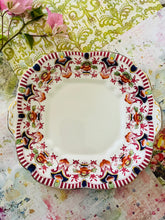 Load image into Gallery viewer, Beautiful hand painted antique cake plate by Collingwood China England 26cm
