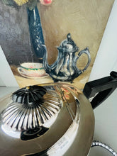 Load image into Gallery viewer, Original English vintage silver plated teapot
