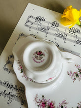 Load image into Gallery viewer, Royal Albert lavender rose snack set
