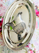 Load image into Gallery viewer, Vintage English silver plated creamer and sugar bowl
