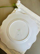 Load image into Gallery viewer, Pretty floral vintage china cake plate
