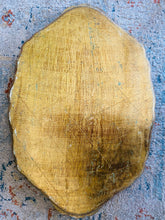 Load image into Gallery viewer, Large vintage Italian florentine wooden tray with ornate green and gold 60cm by 40cm
