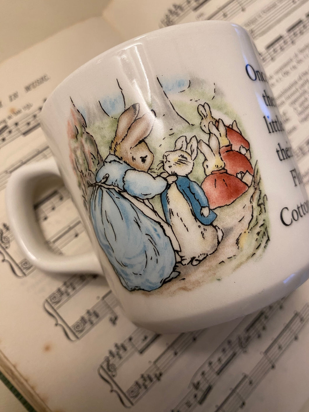 Wedgwood mug Peter Rabbit