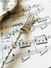 Load image into Gallery viewer, Antique silver plated ornate pickle fork

