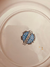 Load image into Gallery viewer, Rare pink 1940s crinoline lady design teacup trio
