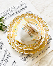 Load image into Gallery viewer, Stunning 1950s Tuscan china teacup trio
