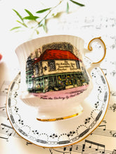 Load image into Gallery viewer, Rosina china teacup and saucer set - Charles Dickens the old curiosity Shop
