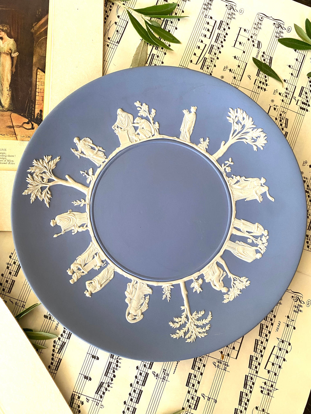 Wedgwood jasperware decorative plate 24cm