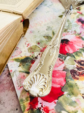 Load image into Gallery viewer, Large engraved silver plated cake slice
