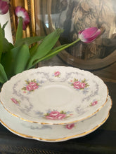 Load image into Gallery viewer, Royal Albert vintage teacup trio ‘Tranquility’

