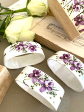 Load image into Gallery viewer, Set of 6 Hammersley fine bone china napkin rings
