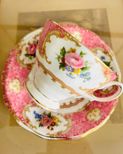 Load image into Gallery viewer, Royal Albert Lady Carlyle teacup trio
