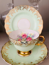 Load image into Gallery viewer, Beautiful Rosina china vintage teacup trio

