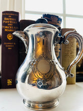 Load image into Gallery viewer, English antique engraved silver plated coffee pot

