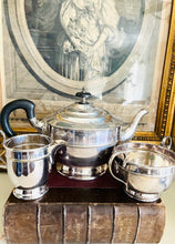 Load image into Gallery viewer, Vintage silver plated teaset Made in England c1950
