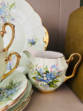 Load image into Gallery viewer, Windsor china Tea for 2 Set ‘Lily of the valley’
