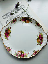 Load image into Gallery viewer, Royal Albert ‘old country roses’ cake plate
