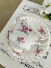 Load image into Gallery viewer, Pretty Richmond fine bone china teacup trio
