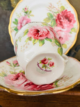 Load image into Gallery viewer, Rare Royal Albert ‘American Beauty’ teacup trio
