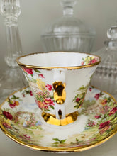 Load image into Gallery viewer, Rare Royal Albert ‘A celebration of the old country roses garden’ Teacup and saucer set

