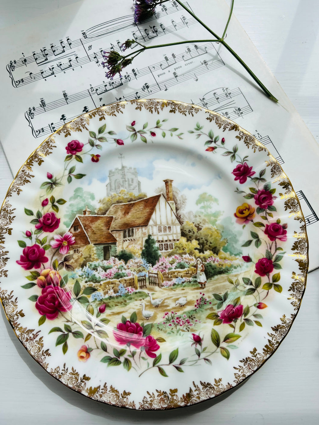 Royal Albert collectors plate ‘Four seasons Summe’